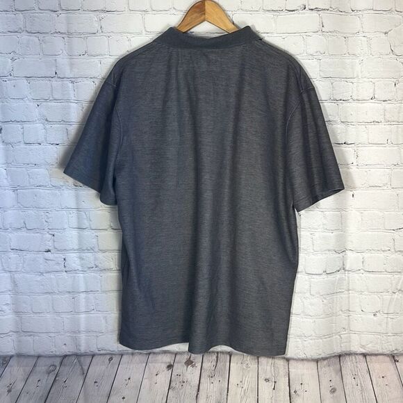 Carhartt Original Fit Gray Polo Shirt Short Sleeve size XL K570 CRH - Picture 5 of 8